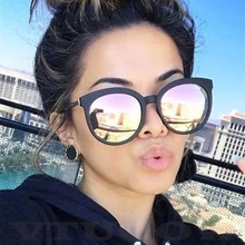 Солнцезащитные очки высокого качества Для женщин Брендовая Дизайнерская обувь розовое зеркало Винтажные Солнцезащитные очки женские солнцезащитные очки для женщин оттенков UV400 очки