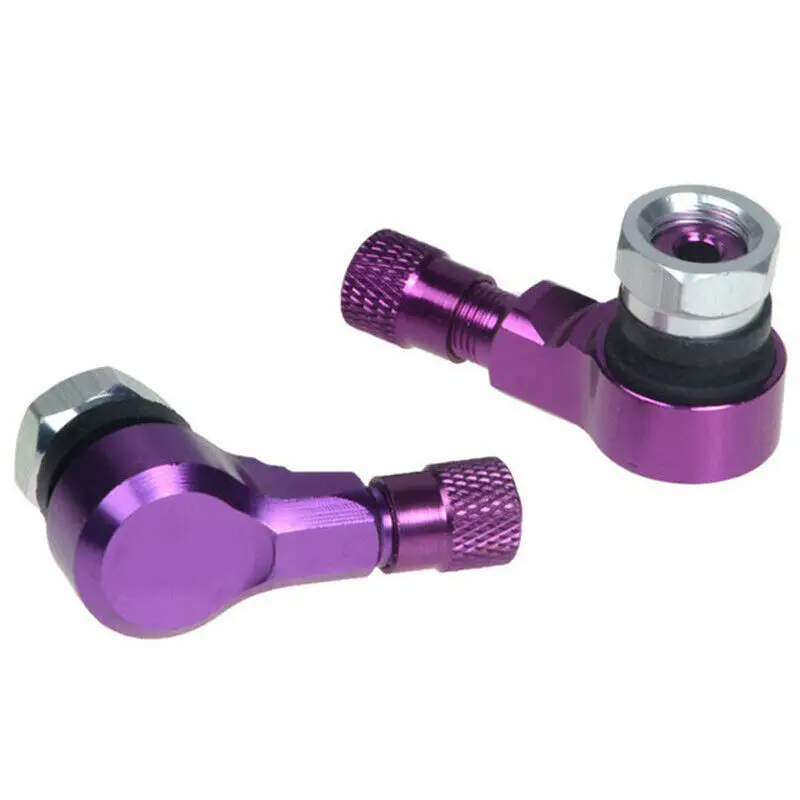 

2pcs Motorcycle CNC Aluminum Alloy Wheel Inner Tire Valve Stems Replacement Set