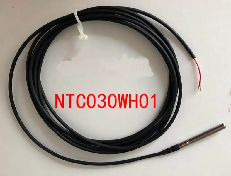 NTC030WH01 датчик температуры NTC Зонд из нержавеющей стали IP68 NTC030WP00 WH01 3 м переключатель