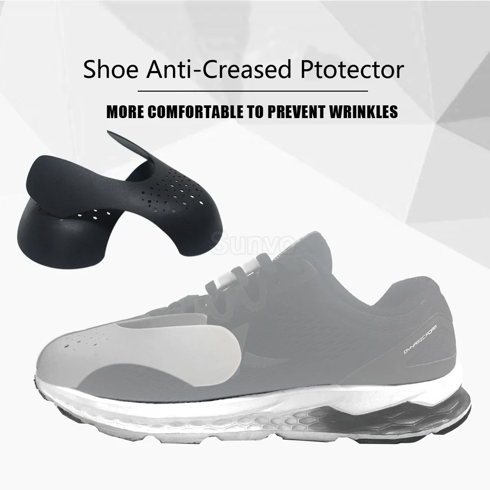 2 Pair Anti Crease Shoe Head Protector for Casual Sneaker Anti Wrinkle Shoe Toe Caps Support Stretcher Expander Shoes Protection