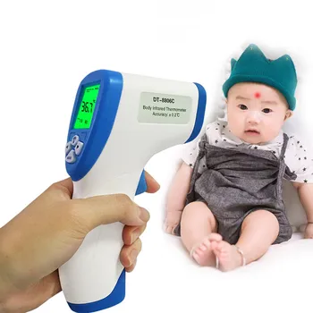 

Digital Thermometer IR Infrared Thermometer Non-contact Forehead Body Surface Temperature Instruments Baby Household Thermometer