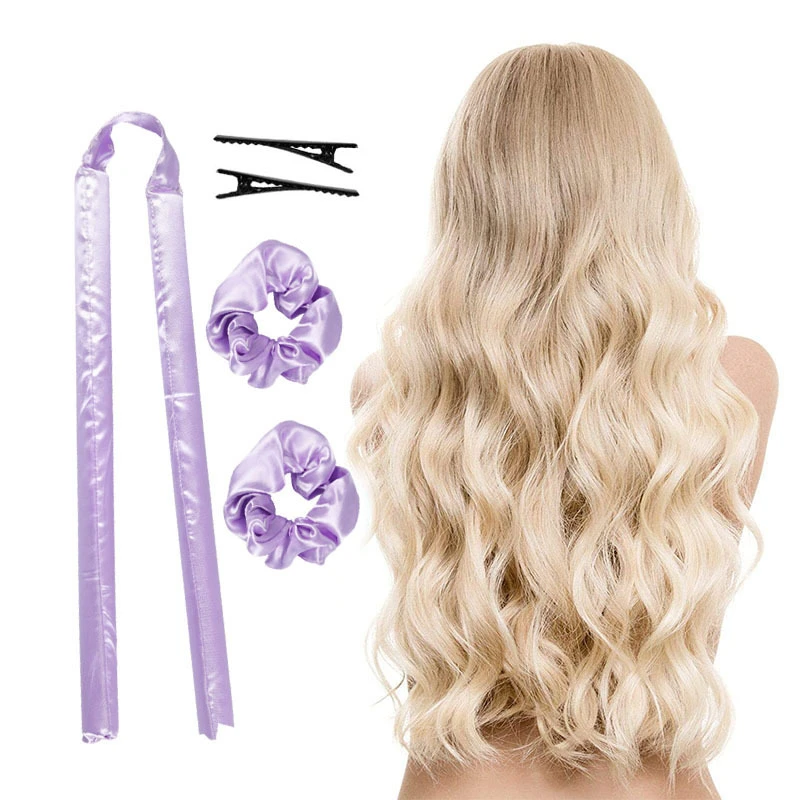 Heatless Hair Curlers For Long Hair Curling Rod Headband No Heat Rollers  With Clips Women Sleeping Diy Styling Tools - Hair Rollers - AliExpress