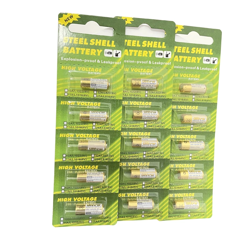 50Pcs 32A9V 29A 9V L822 Akaline Battery LR32 29A Primary Single Use Batteries For Electronic clock keyboard doorbell 4