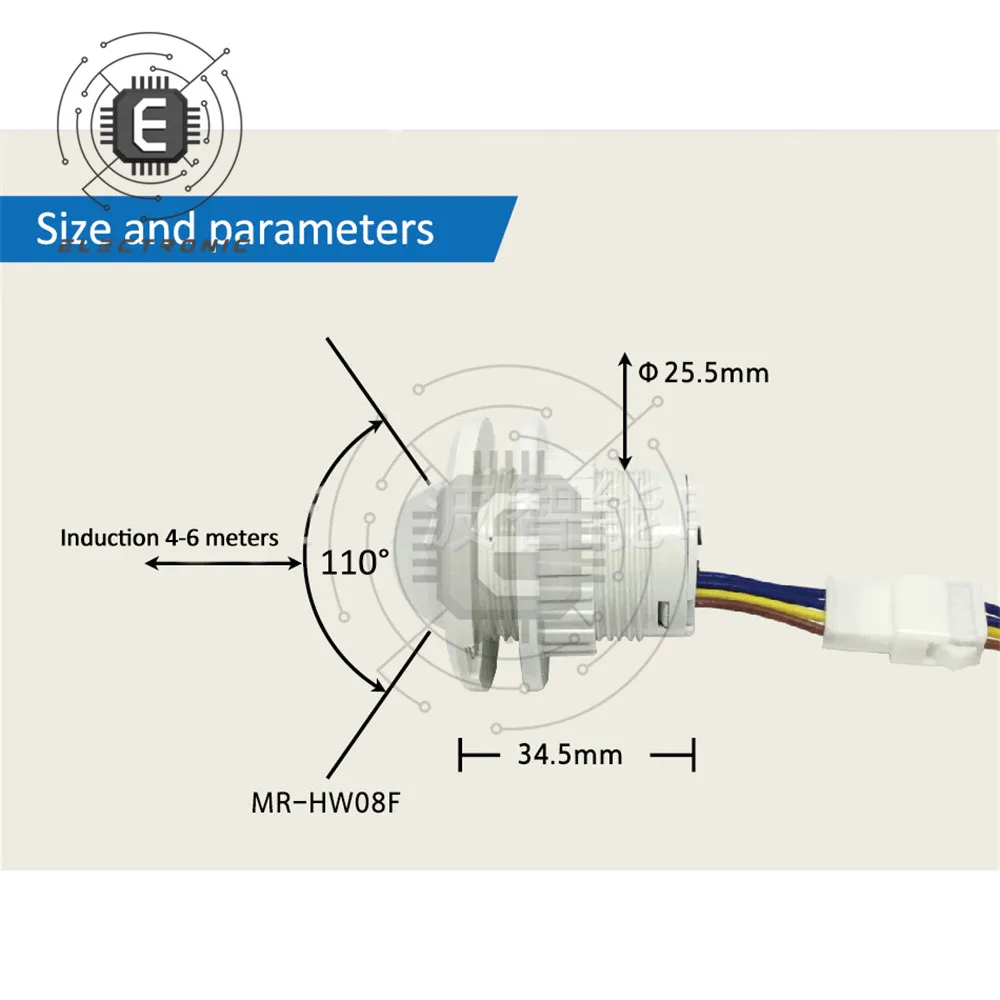 AC 85V-265V LED PIR 적외선 감지기 IR 적외선 모션 센서 스위치 홈 조명 유도에 대 한 조정 가능한 시간 지연 스위치