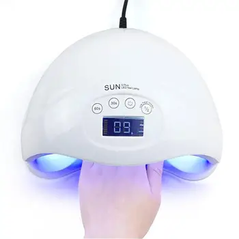 

48W LED UV Nail Lamp Nail Dryer Machine 30s/60s/99s Timing Drying Nail Polish Lamp LCD Display Auto Sensor Manicure Tools New
