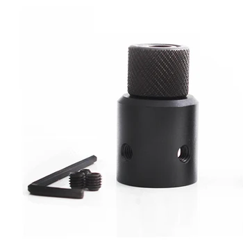 

1Pc Aluminum 10/22 Ruger Muzzle Brake Adapter With Three Screws & One Wrench Como .223 1/2x28 Barrel End Threaded Pitch Adapter