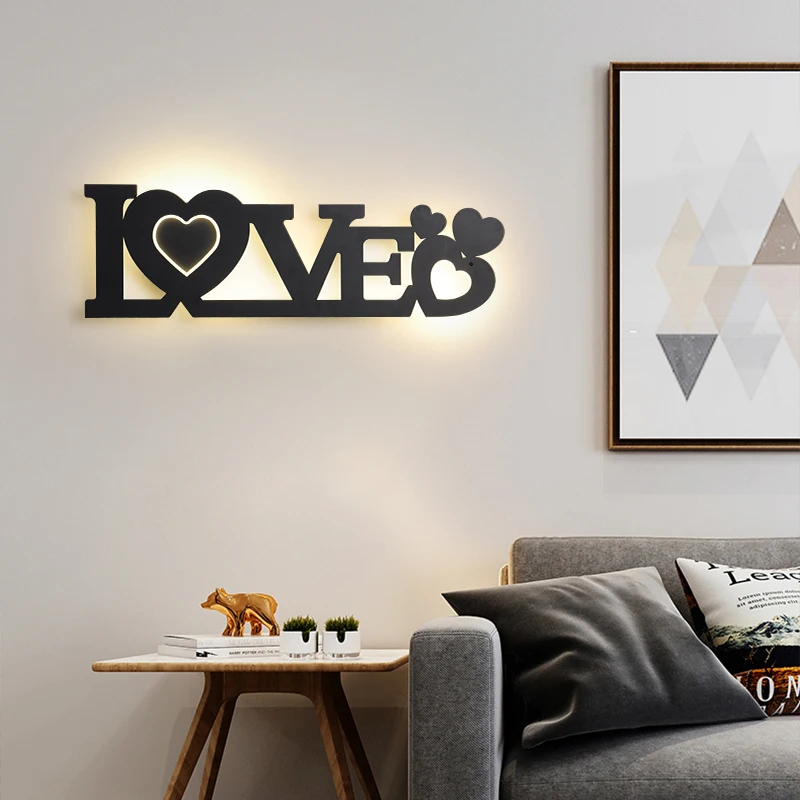 

Antler wall lamp modern minimalist led bedside lamp Nordic creative living room aisle corridor bedroom wall decoration wall lamp