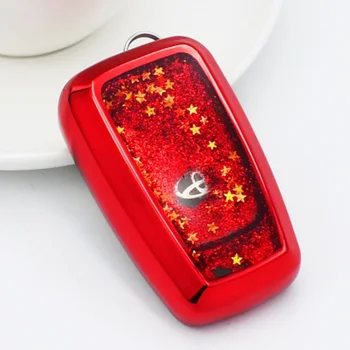 

TPU Car Remote Key Case Fob Holder For Toyota Land Cruiser CHR C-HR Prado 2017 2018 Prius Camry Corolla RAV4 Quicksand Cover