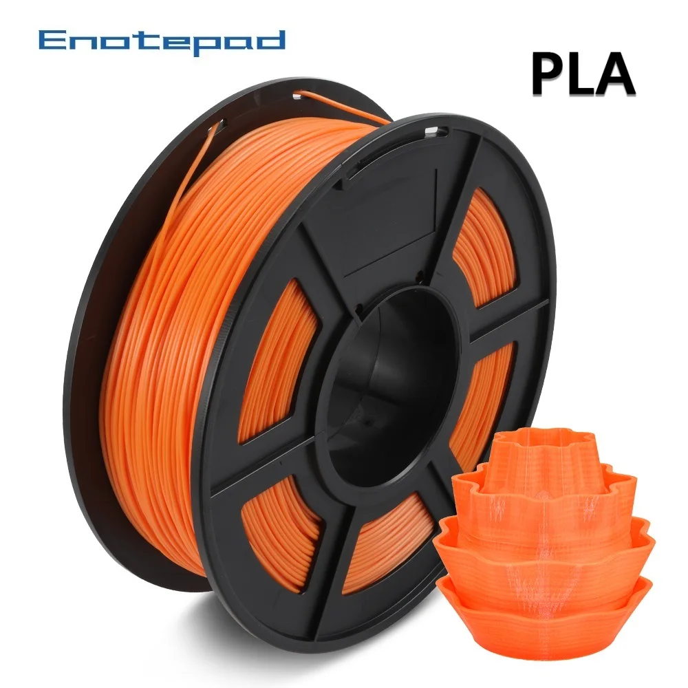 

Enotepad 3D Printer Filament PLA+/PLA 1.75mm 2.2 LBS 1KG Spool 3D printing material for 3D Printers and 3D Pens