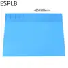 Heat Insulation Repair Pad Heat Resistant Silicon Work Pad Desk BGA Hot Air Gun Station ESD Soldering Insulator Maintenance Pad 1