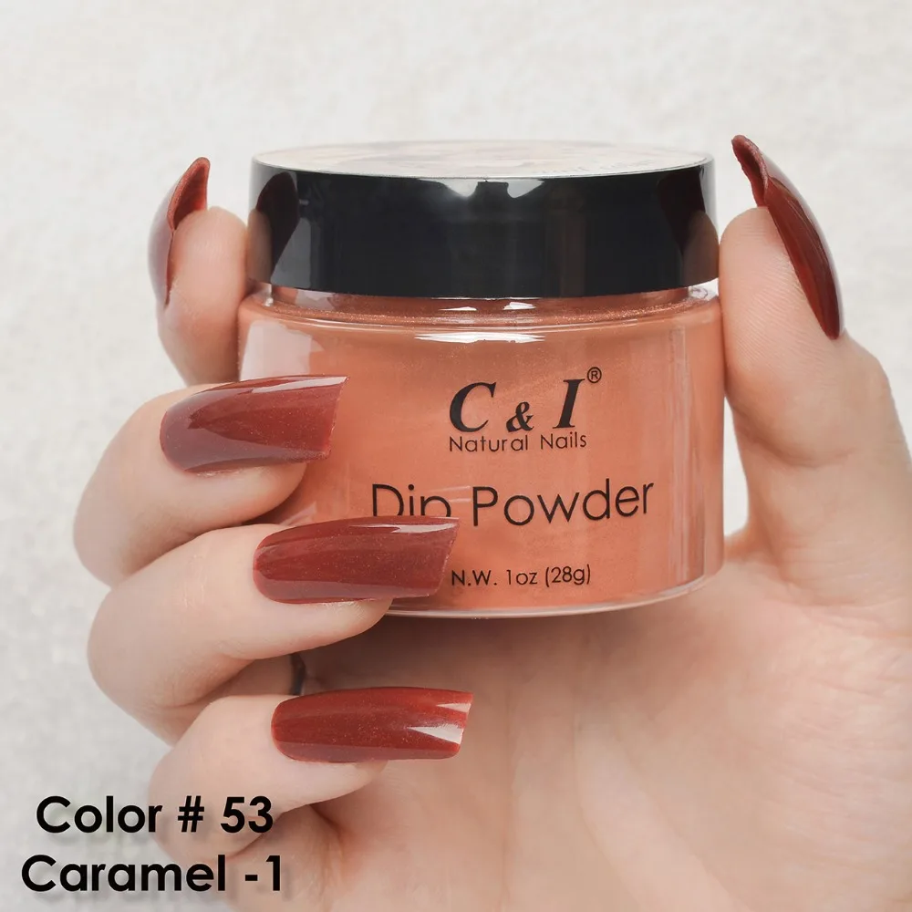 C&I Dip Powder Color # 53 Caramel 1 -2