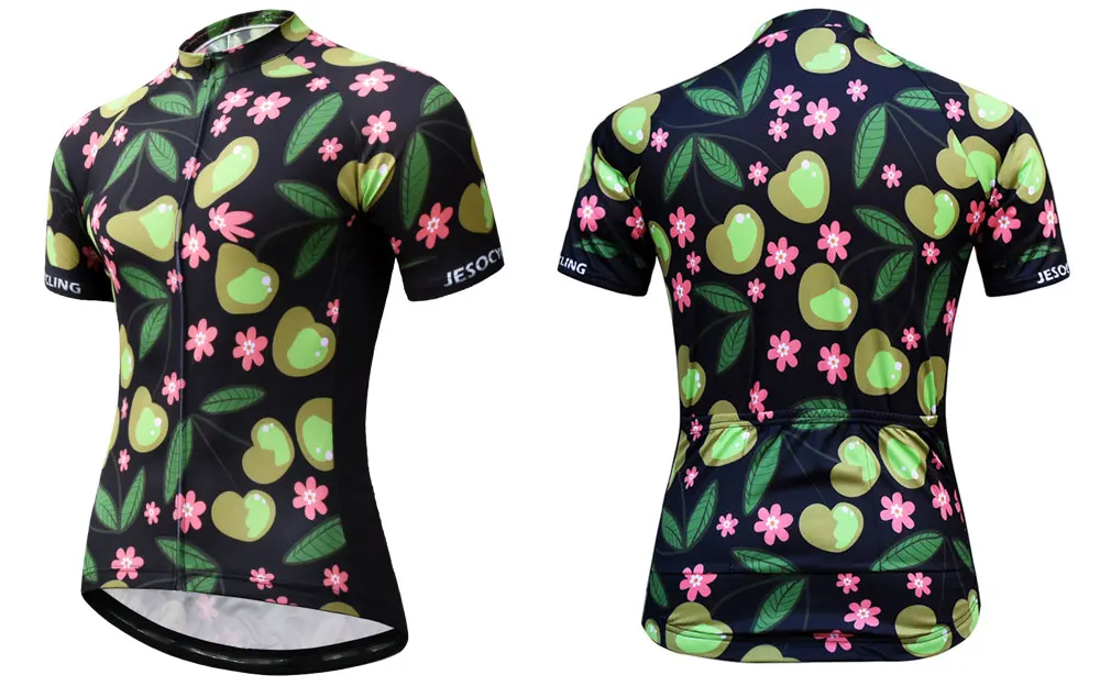 Cycling Jersey Women Breathable Short Sleeve Bike jersey MTB Mountain Road Tops Qick-dry Maillot Ciclismo  Bicycle Shirts