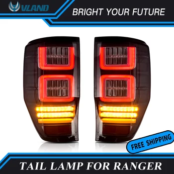 

Squential Indictor Smoked LED Tail Rear Lamp Brake Light for Ford Ranger Tail Lights 2012-2018 T6 T7 Plug Play