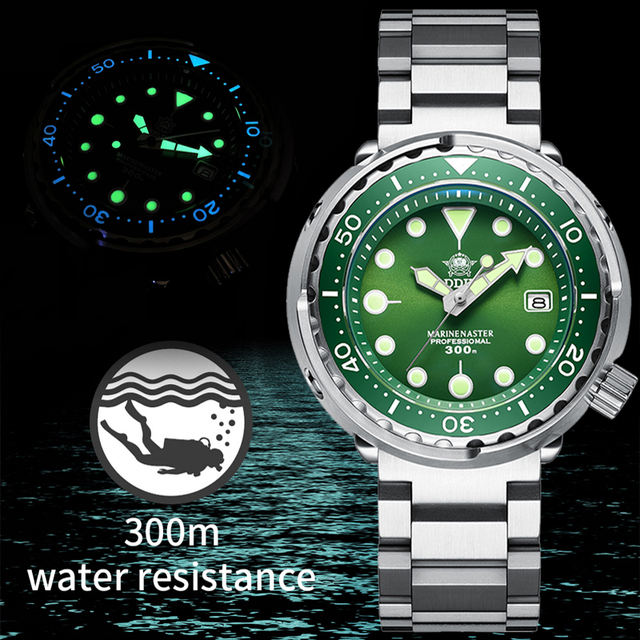 Addies Dive Mechanical Watch Sapphire NH35 Automatic William Eli