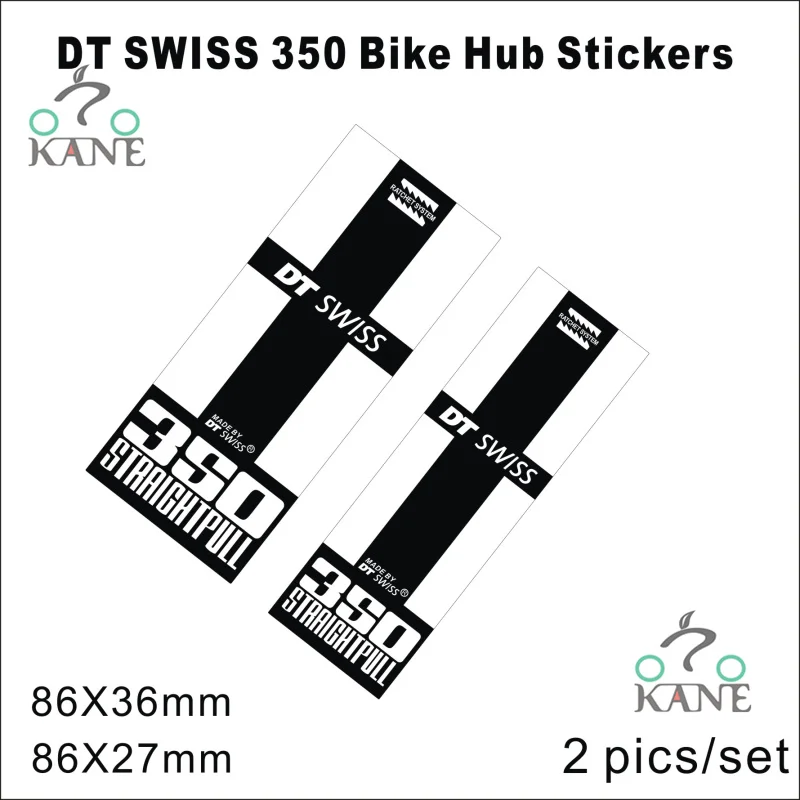 DT SWISS 350 Road Bike Hubs Stickers MTB Wheels Hubs Stickers Glossy