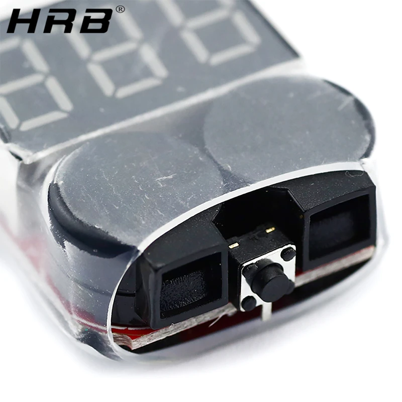 Индикатор сигнализации HotRC 1S 8S 3 7 в низкое напряжение детали 2 1|rc battery|low voltage buzzerlow