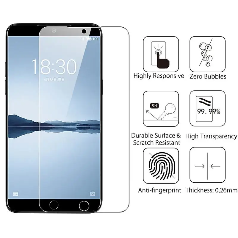 Закаленное стекло для Meizu 16Xs 16s Note 8 9 15 Plus Lite 16 16th C9 pro M6T M8c 9H Защитная пленка