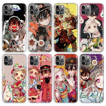 애플 아이폰용 애니메이션 변기 바운드 하나코 군 휴대폰 케이스, 부드러운 패턴, 11, 13, 14 프로, 15 울트라, 12 미니, SE, X, XR, XS 맥스, 7, 8 플러스