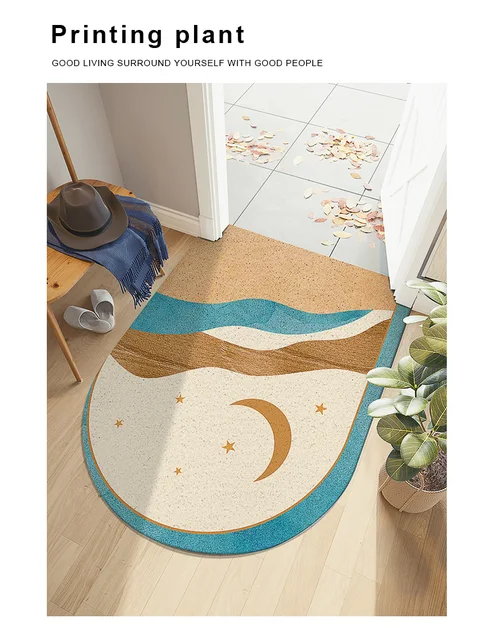 Tapis De Bienvenue En Pvc Antidérapant, Nuages Nordiques, Paillasson Pour  La Maison, Salle De Bain, Salon, Porte D'entrée, Plancher, Couloir  D'escalier - Tapis De Sol De Camping - AliExpress