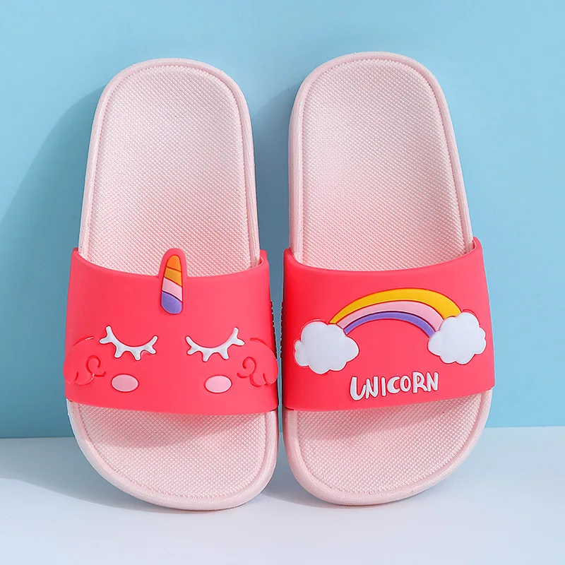 Unicorn Summer Beach Flip Flops