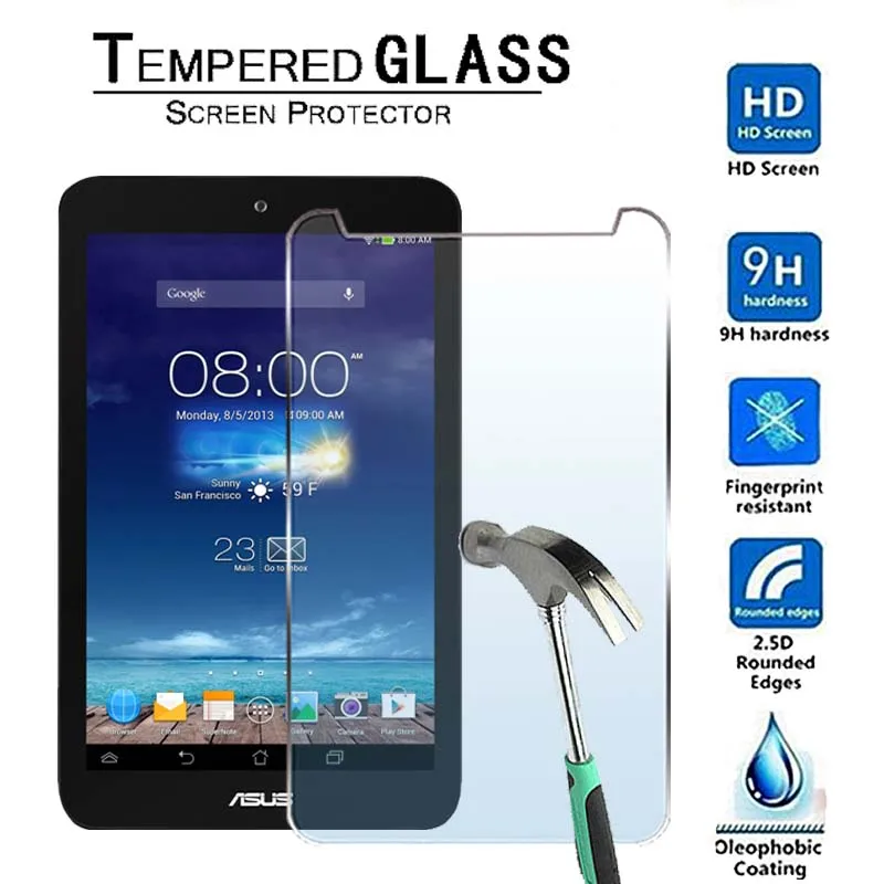 

For Asus MEMO Pad 8 Me181C-9H Premium Tablet Tempered Glass Screen Protector Film Protector Guard Cover