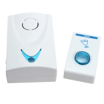 

LED Wireless Chime Door Bell Battery Powered 32 Tune Songs 1 Remote Control + 1 Wireless Doorbell Timbre Exterior Home Doorbell