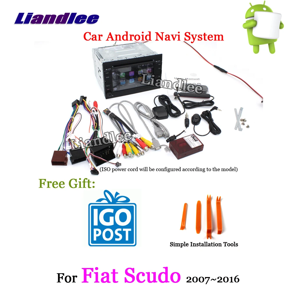 

Car Android Multimedia For Fiat Scudo 2007~2014 2015 2016 Car Radio CD DVD GPS Navigation System DVR Driving Video Recorder