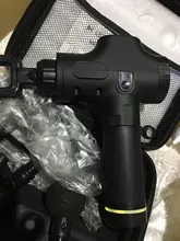 Pantalla LCD masaje arma profundo masajeador muscular dolor muscular cuerpo masaje de cuello ejercicio de relajación adelgazar la alivio del dolor