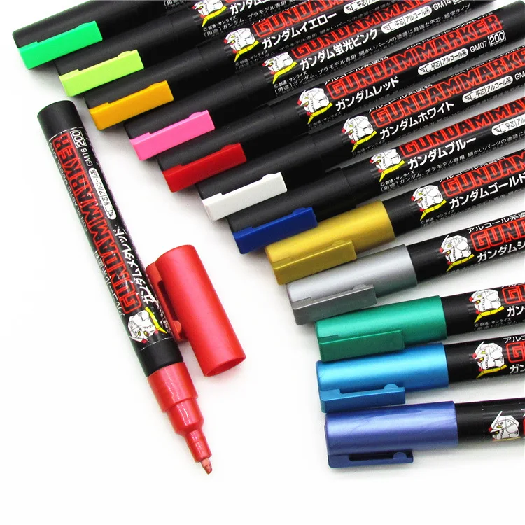 

Seignior shi Model Pen Model Mark Group Gundam Mark Tool Color Coating Line Drawing Pen Achromatic Pen