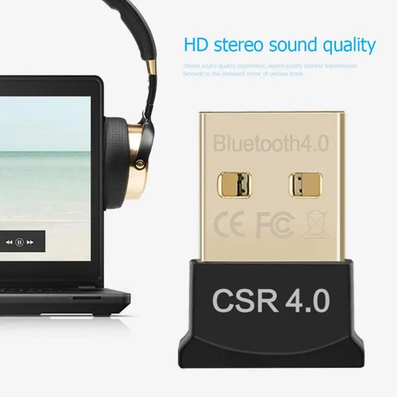 Горячая Распродажа USB Bluetooth адаптер нежная текстура USB Bluetooth 4,0 адаптер аудио музыкальный приемник ключ для динамика Мышь Клавиатура