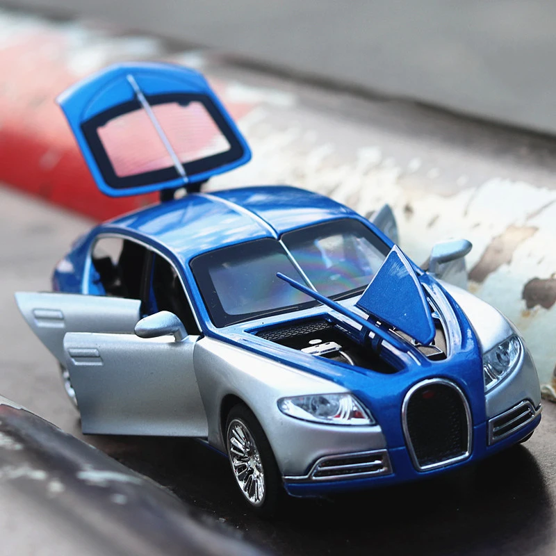 Модель автомобиля Bugatti bulibier Veyron в масштабе 1:32 литой автомобиль игрушки