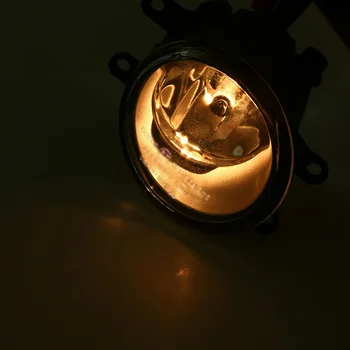 

4300K Fog Light Plastic + Glass Flood Halogen White 2pcs H11 Clear Fog