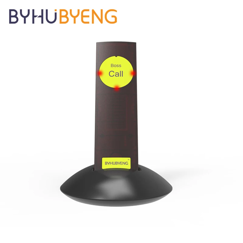 Приемник BYHUBYENG для офисного стола звуковой сигнал пейджер босса беспроводная