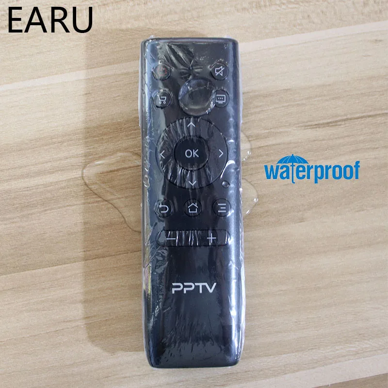 Remote controller cover 5Pcs heat shrink film clear video TV air conditioner remote controller protector cover home dust waterproof protective case