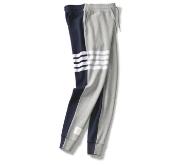 

2020 Fashion TB THOM Brand Sweatpants Panelled Patchwork Casual Sports Trousers Tracksuit Bottoms Women Jogger Track Pants