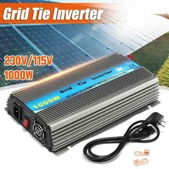 

Grid Tie Inverter 1000W MPPT micro 30V 36V Panel 72 Cells Function Pure Sine Wave 115V Output On Grid Tie Inverter 22-60V DC