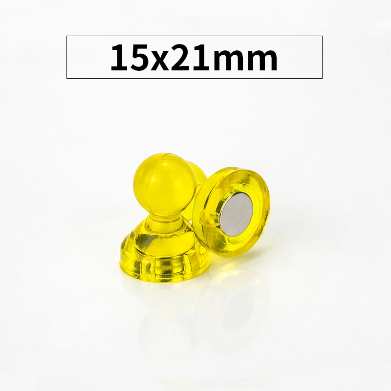 透明磁图钉大号黄主图001