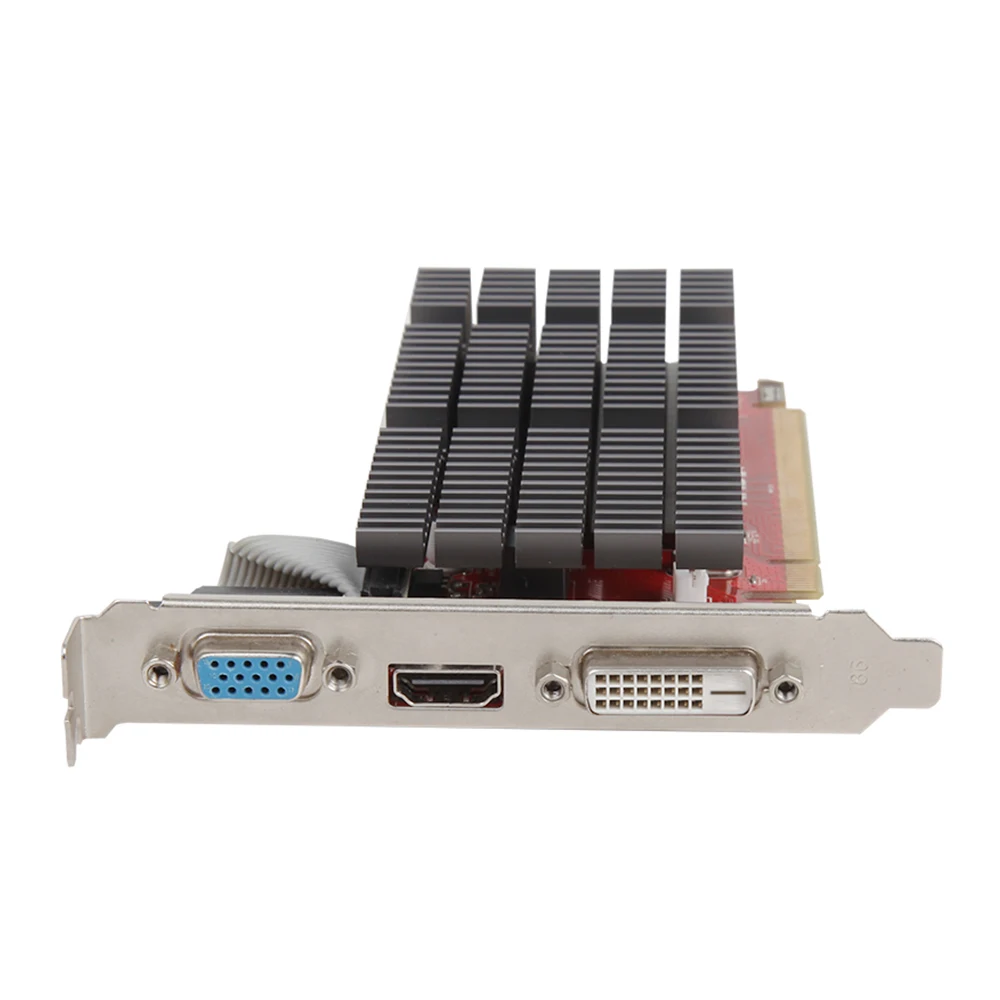 MAXSUN полная новая R5 230 Hammer II 2 Гб GDDR3 видеокарты 64bit PCIE3.0 × 8 готовые HDMI + VGA DVI ПК