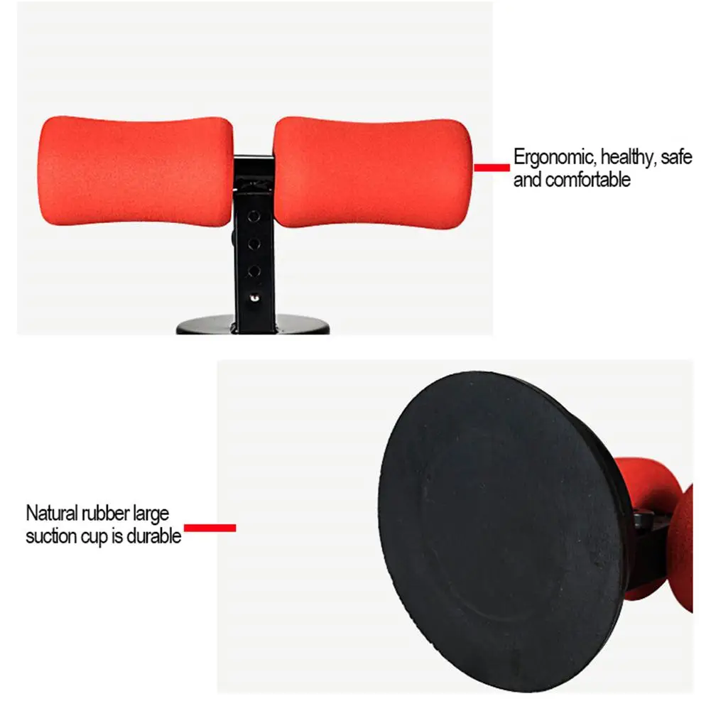 Portable Sit-up Machine Suction Cup Type Abdominal Abdomen Sit-up Aid Home Vest Line Weight Loss Belly Fitness Equipment