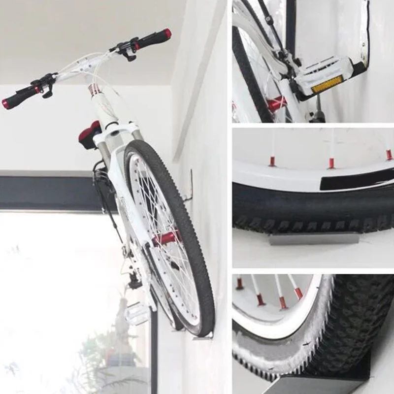 Bicycle Storage Hook Rack Bicycle Racks Bike Wall Holder Mount Bike Showing Stand Hanger Bike Mountain Wall Mounted ENA8