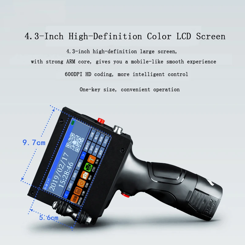 handheld smart inkjet printer