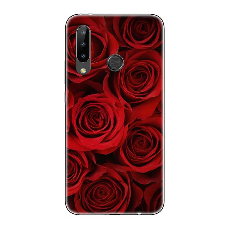 Мягкий чехол для телефона s Для Doogee N20 Y9 Plus N10 Y7 Y8 чехол с милым рисунком розы волка чехол для задней панели телефона Fundas Para - Цвет: A194