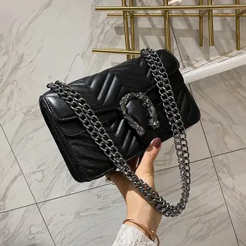 

Autumn and winter shopping bag high quality discount snake pattern fashion design women's Messenger bag new women's shoulder bag