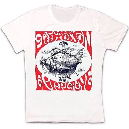 Jefferson Airplane Last Ship Psychedelic Rock Retro Vintage Unisex T Shirt 194 | Мужская одежда