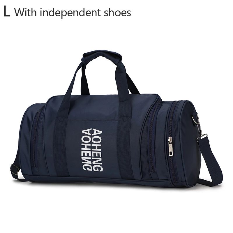 Navy blue shoes Спортивная сумка для фитнеса, сумки для тренировок, сумки для мужчин и женщин, сумка на одно плечо для занятий спортом на открытом воздухе, плавания, йогой, женщин - Цвет: Navy blue shoes