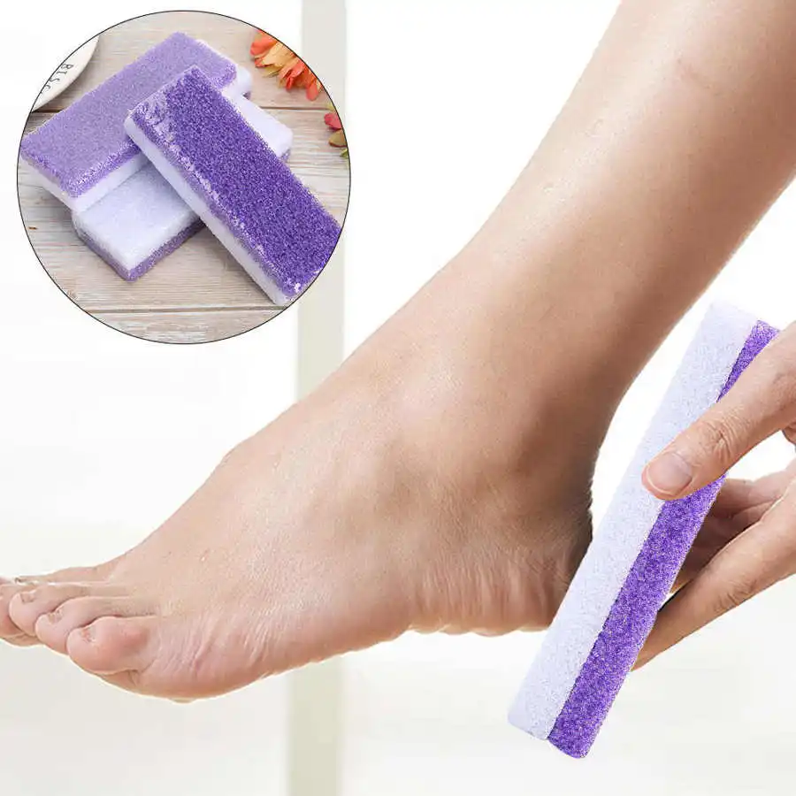 

4Pcs Foot Pumice Massage Rub Dead Hard Skin Pumice Stone Foot Cleaning Tool Heads For Nail Polish Pumice Stone For Heels