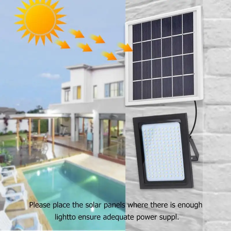 

Solar LED Lamp Waterproof IP65 Microwave Radar Induction Outdoor Landscape Solar Powered Floodlights for Outdoor Garden Path