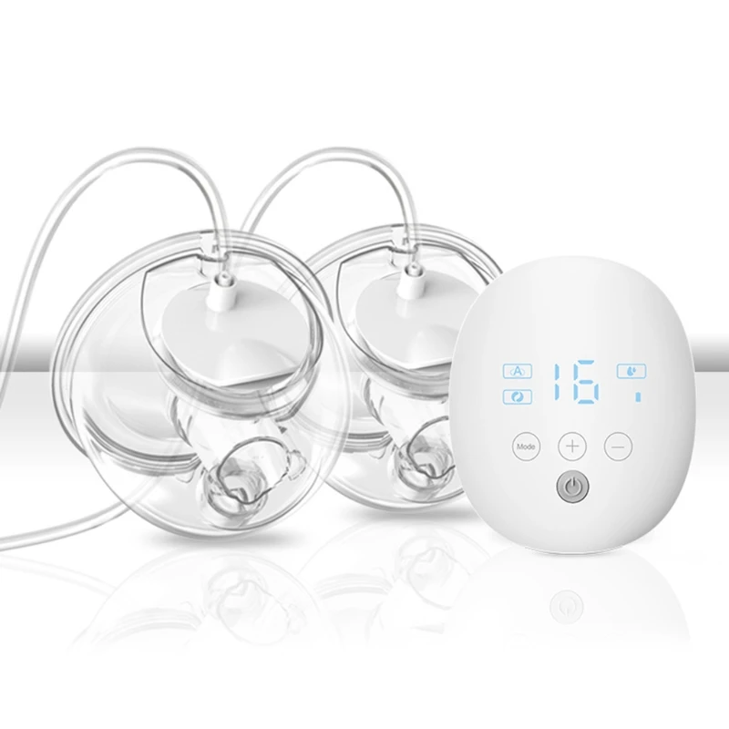 

Электрический молокоотсос двойной бесшумный переносной автоматический молокоотсос USB Перезаряжаемый молокоотсос для грудного вскармливания
