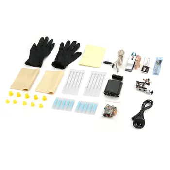 

Rotary Tattoo Machine Shader & Liner Assorted Tatoo Motor Gun Kits Supply Needle Grips Tips Tatto Accessories For Artists