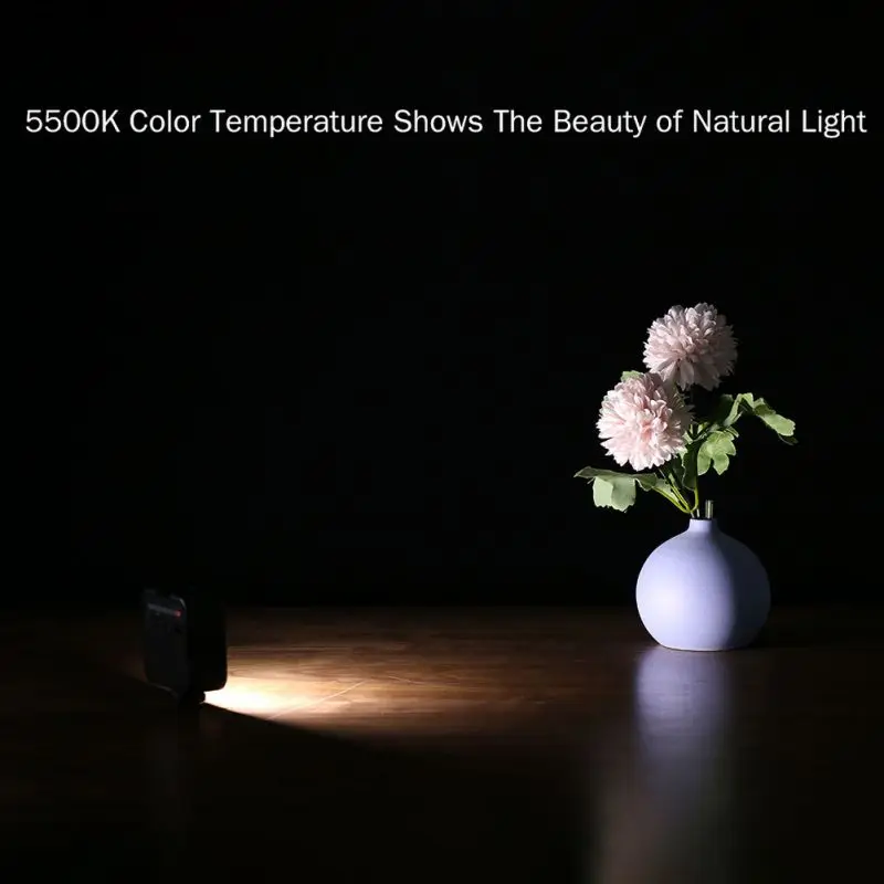 ULANZI VL49 светодиодный фотографическое освещение со встроенной литиевой батареей камера фотография телефон клетка кролика сапоги на холодную погоду лампа